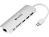 Sandberg 136-18 USB-C dokk HDMI+LAN+SD+USB