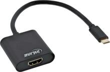 Adapter InLine USB-C to HDMI 64101B, must