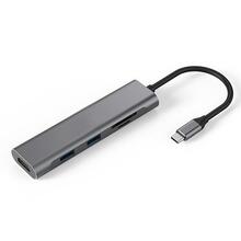 Adapter Extra Digital USB Type-C - 2 x USB 3.0, HDMI, SD, TF