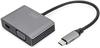 Adapter Digitus USB-C to Mini DisplayPort/VGA DA-70825, 0.2 m, hall