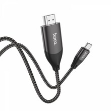 Kaabel Hoco UA16 Type-C to HDMI 2.0, 2 m, hall