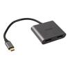 Adapter Akasa USB-C to Dual HDMI AK-CBCA26-18BK, 4K60Hz, 4K30Hz
