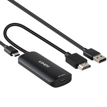 Adapter Lindy HDMI to USB Type-C 43423, 1 m, must