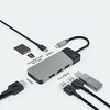 Adapter Green Cell HUB GC Connect 7W1 USB-C, 3xUSB 3.1, HDMI 4K 60Hz, PD 85W