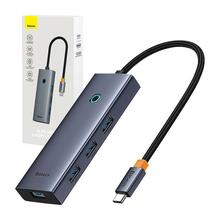 Adapter Baseus UltraJoy 5w1 HDMI + 4 x USB 3.0, hall