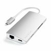 Adapter Satechi ST-TCMA2S USB-C Multi-Port 4K Gigabit Ethernet, hõbe
