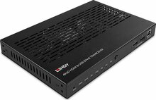 Pikendusjuhe Lindy 4K60 HDMI & USB SDVoE Extender 38365, must