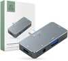 Adapter Tech Protect HUB 4in1 V6, USB-C, USB-A, HDMI, AUX, hall