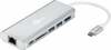 Adapter Goobay 76788 USB-C Premium Multiport-Dock, hõbe