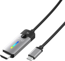 Adapter J5Create USB-C to HDMI JCC157, 1,79 m, must/hall