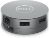 Adapter Dell 6-in-1 USB-C Multiport DA305, hõbedane