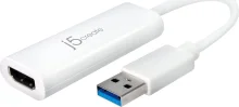 Adapter j5create JUA254 USB 3.0 to HDMI, valge