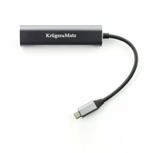 Adapter Kruger & Matz USB C to HDMI/USB 3.0/USB 2.0