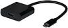 Adapterkaabel EFB USB-C to HDMI BUSBC-HDMI-4K30, 0.15 m, must