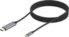 USB-C-HDMI kaabel Conceptronic ABBY10G 2 m must/hõbe