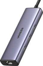 Adapter UGREEN CM512 6in1 USB-C, hall