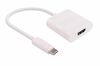 Adapter MicroConnect USB-C to HDMI USB3.1CHDMIW, valge