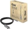 Kaabel Club 3D USB-C - HDMI CAC-1587, 3 m, hall