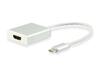USB-C - HDMI adapter Equip 133452 valge 4K Ultra HD