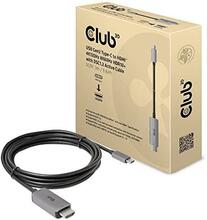 Kaabel Club 3D USB-C - HDMI CAC-1587, 3 m, hall