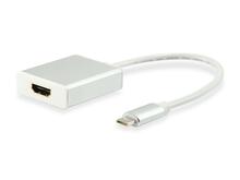 USB-C - HDMI adapter Equip 133452 valge 4K Ultra HD