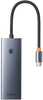 Adapter Baseus UltraJoy 7w1 USB-C HDMI 3xUSB 3.0 PD SD/TF, hall