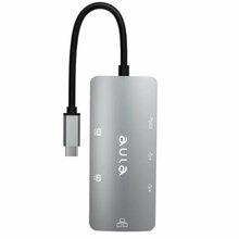 Adapter Aula UC-910 6in1 USB Type C, hall