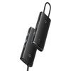 Dokk Baseus Lite Series 6in1 USB-C kuni 2x USB 3.0 + USB-C PD + HDMI + SD/TF, must