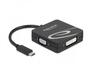 Adapter AV Delock must 10 cm