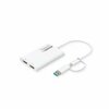 Adapter Roline USB A/C to Dual HDMI 4K60 12.03.3206