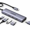 Adapter Ugreen CM511 5in1 USB-C/HDMI 1.4/USB-A, hall