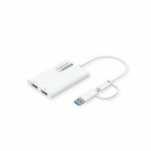 Adapter Roline USB A/C to Dual HDMI 4K60 12.03.3206