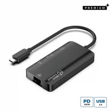 Dokk Microconnect USB-C Mini Dock USB-C to HDMI USB A 3.2 Gen, hall
