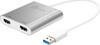 Adapter J5 Create USB 3.0 to Dual HDMI JUA365-N, hõbe