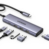 HUB Ugreen CM511 5in1 USB-C - USB-C PD, HDMI, 3x USB-A 3.0, hall
