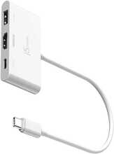 Adapter J5create USB-C to HDMI JCA399-N, valge