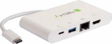 Dokkimisjaam Techly IADAP USB31-DOCK1, valge
