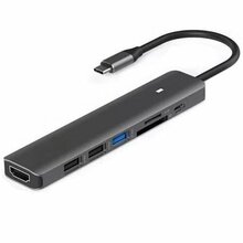 Adapter Extra Digital USB Type-C - HDMI, 3x USB Type-A, SD, TF, PD100W