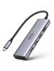 Adapter Ugreen CM511 5-in-1 USB-C hub, 3x USB3.0, HDMI, TF/SD, hall