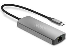 Video extender Digitus DS-55343 USB-C to HDMI, 30 m, must