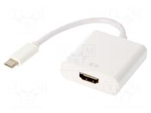 Adapter Akyga AK-AD-53 valge