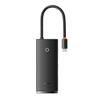 Jaotur Baseus Lite Series 5in1 USB-C 3x USB 3.0 + USB-C + HDMI, must
