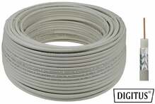 Kaabel Digitus DK-RG6-1 RG-6, 100 m, hall