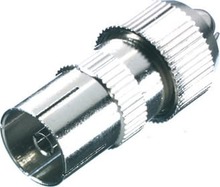 Ühendus Vivanco coaxial connector 48012, metall