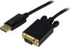Adapter Startech DP2VGAMM3B DisplayPort - VGA, 0,9 m, must