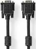 Adapter Nedis CCGP59000BK100, VGA to VGA, 10 m, must