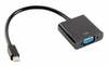 Adapter Lanberg AD-0006-BK Mini DisplayPort - VGA, 0,2 m, must