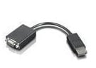 Adapter Lenovo DisplayPort - VGA, 0,2 m, must