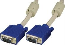 Kaabel Deltaco RGB-8C HD-15, 10 m, hall