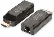 Mini HDMI pikendaja Digitus DS-55203, must